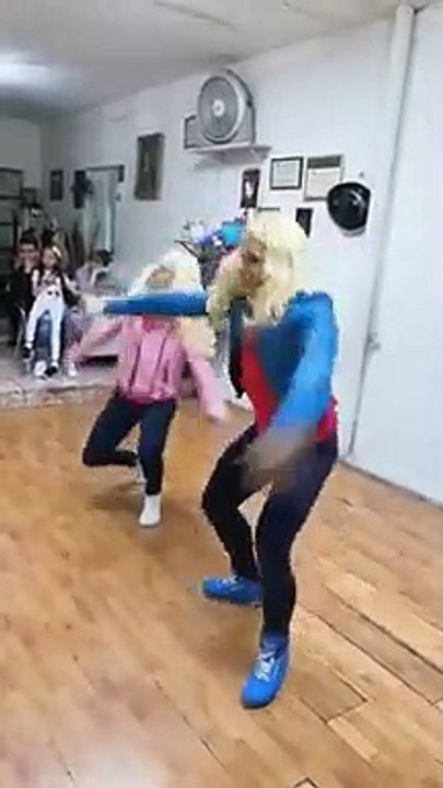 white chicks dance battle