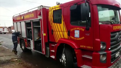 Curto circuito gera princípio de incêndio no Jardim Veneza