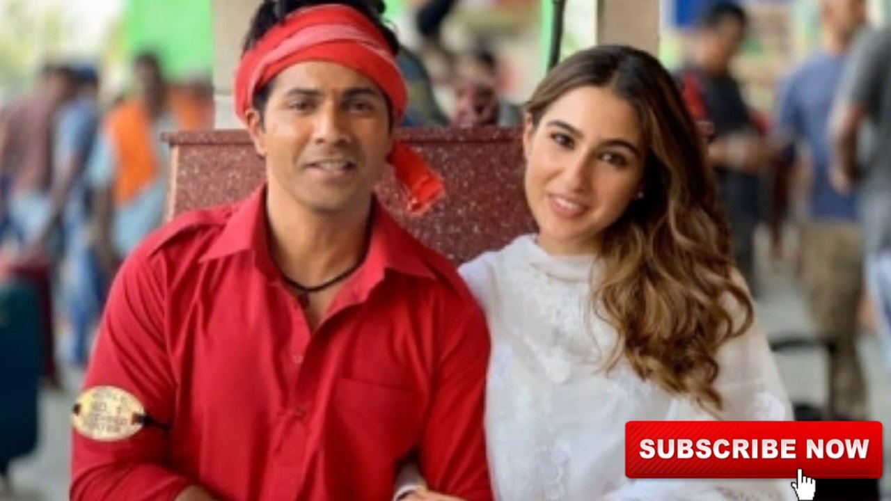 पहली बार वरुण धवन ने दिखाया कुली लुक, सारा के साथ 'कुली नंबर 1' के सेट से वायरल हुई Photo