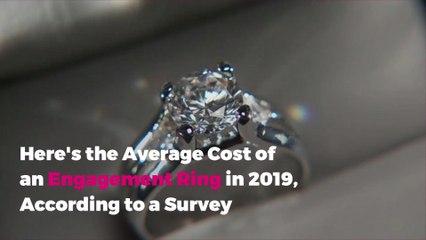 Here's the Average Cost of an Engagement Ring in 2019, According to a Survey