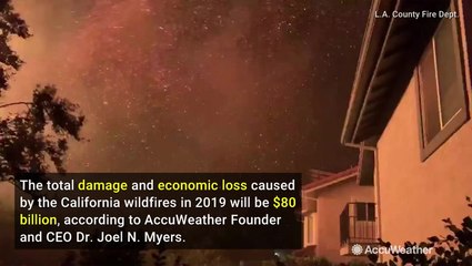 Despite strongest winds in a decade, California wildfire season not as bad as previous years