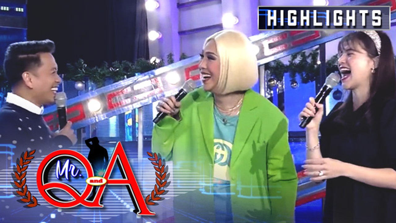 Anne laughs hard after Vice mocked Jhong | It's Showtime Mr. Q and A