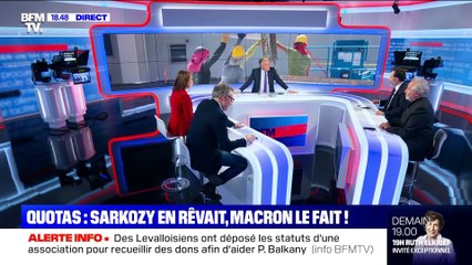 Download Video: Quotas pour l’immigration économique: Nicolas Sarkozy en rêvait, Emmanuel Macron le fait ! - 05/11