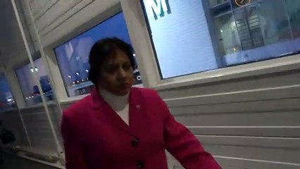 BDMV-149 Aruna & Hari Sharma arrived at Muncih Airport for flying Berlin TXL, Oct 28, 2019