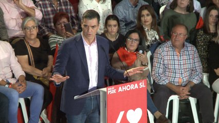Sánchez se erige como parapeto a España en blanco y negro de Vox