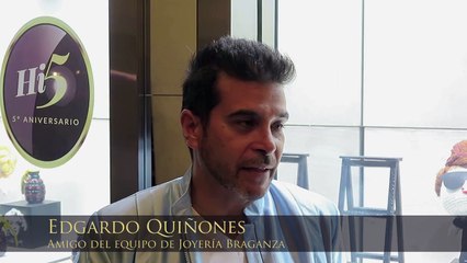 Edgardo Quiñones - 5° Aniversario de Joyería Braganza
