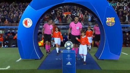 Video Highlight trận đấu Barcelona vs Slavia Praha - 06/11/2019 - Cúp C1