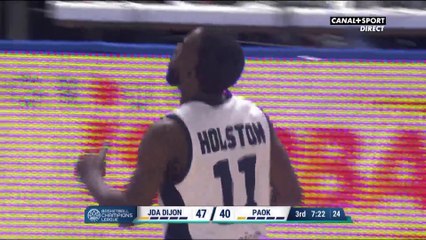 David Holston (Dijon) chaud à 3 points !