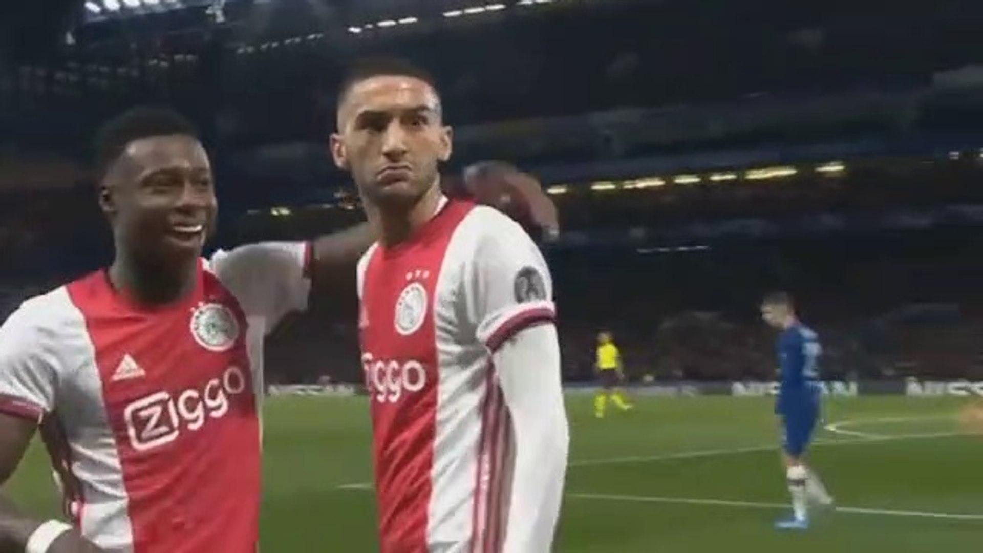 Hakim Ziyech Goal Chelsea 1 - 3 Ajax - 05.11.2019 - video Dailymotion