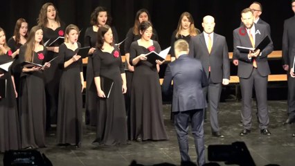 ZBEÜ'de çok sesli koroları unutulmaz gece yaşattı