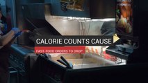 Calorie Counts Cause Fast-Food Orders To Drop