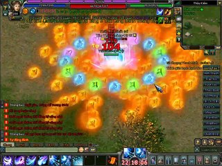 Powerful female knight defeats monsters