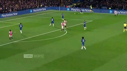 تمريرة حكيم زياش في الهدف الرابع