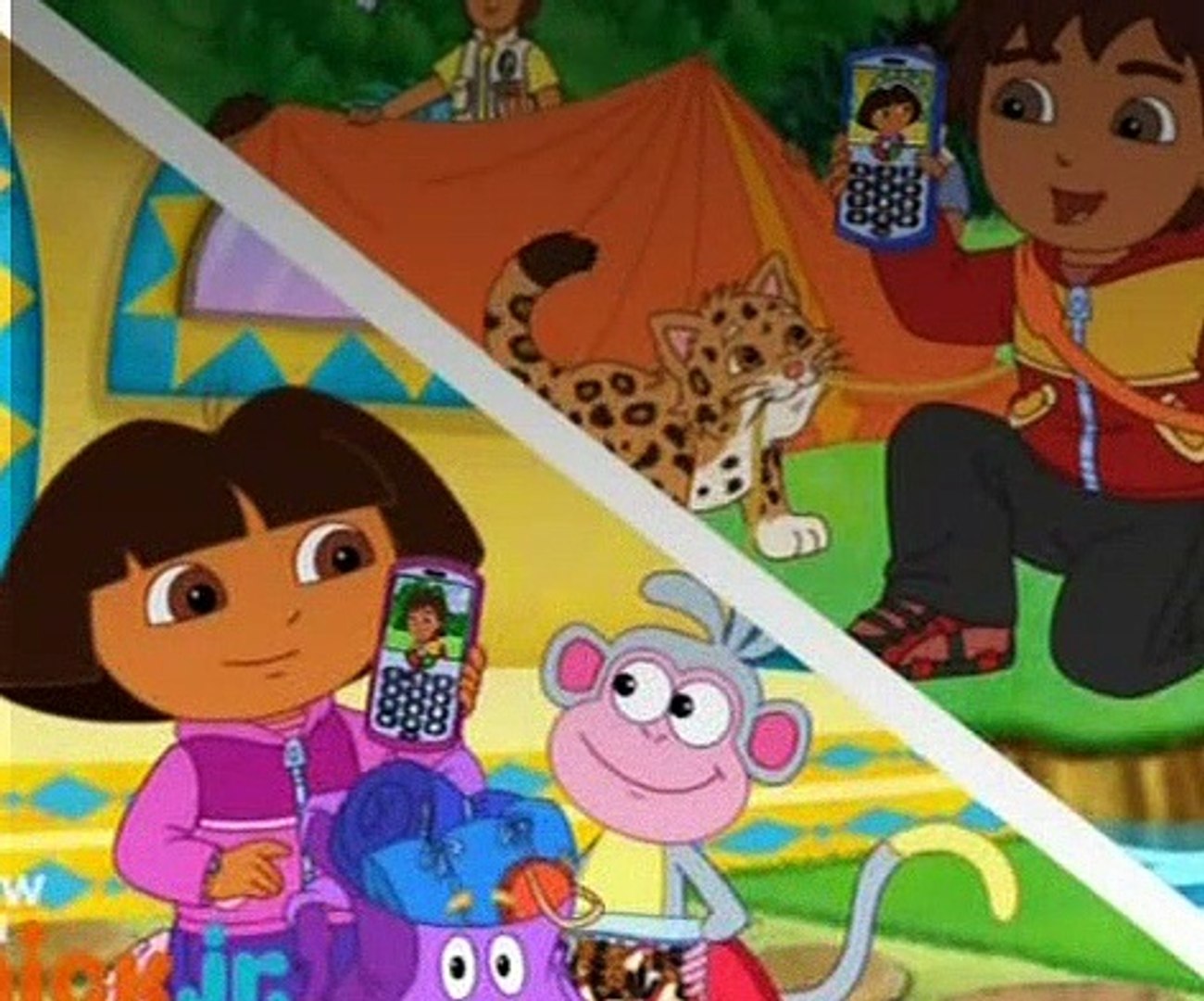 Dora the Explorer Go Diego Go 608 - Vacaciones (Camping Trip) - video  Dailymotion