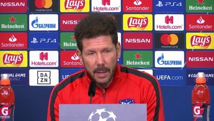 Simeone expecting tough clash against Leverkusen