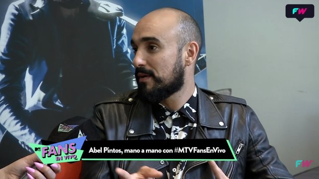 Mano a mano con Abel Pintos en MTV Fans en Vivo