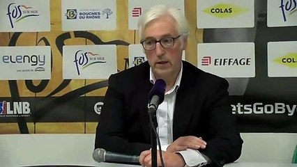 Le coach de Nancy Christian Monshau après la victoire à Fos