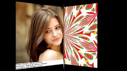 Não gosto de sorrir, pois sou tímida, quando te vejo abro um sorriso! [Frases e Poemas]