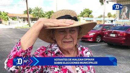 Votantes de Hialeah opinan sobre las elecciones