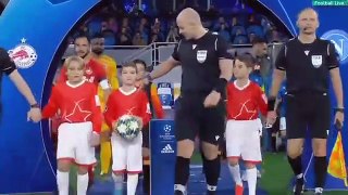 Napoli vs Salzburg 1  -  1 Összefoglaló Highlights Melhores Momentos 2019 HD