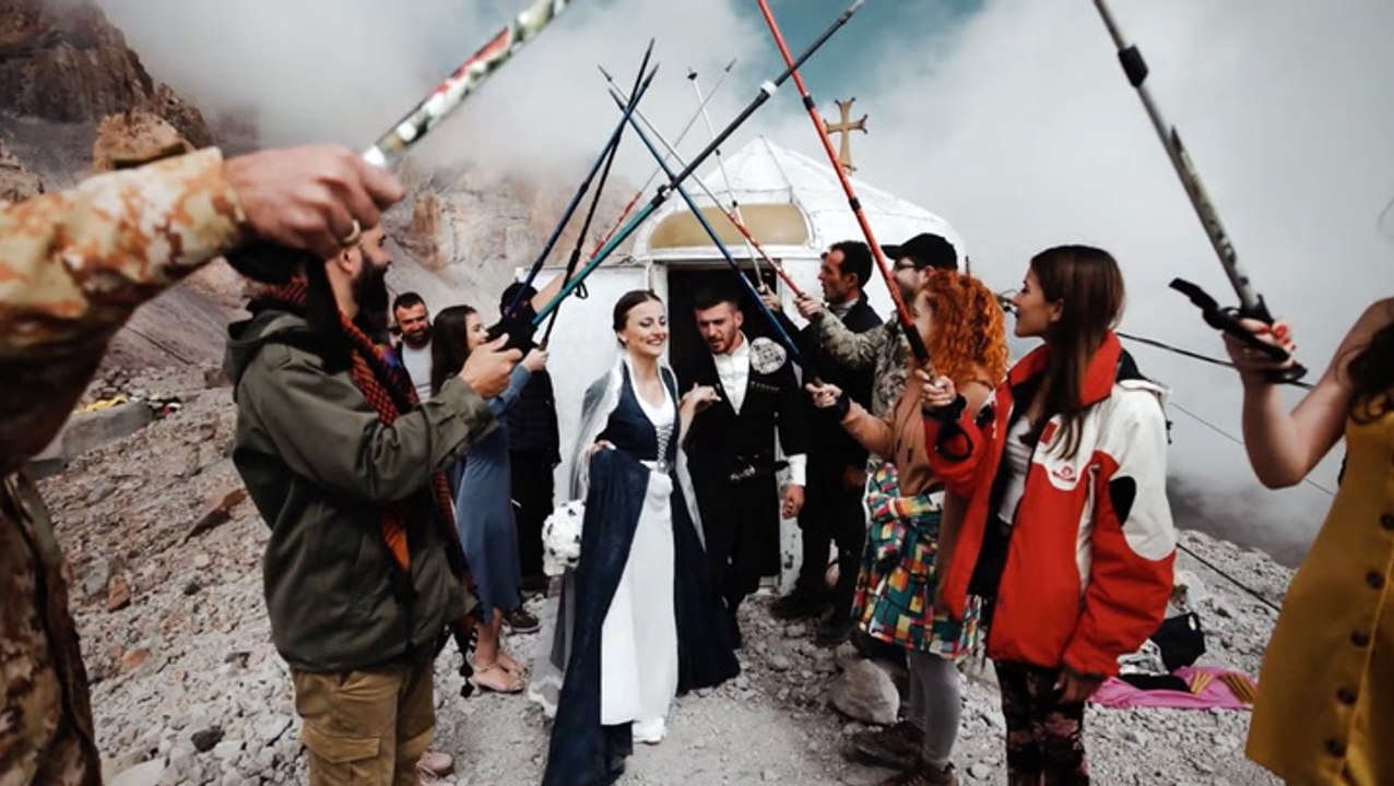 Unique Wedding In The Mountains