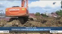 BPBD Simeulue Kesulitan Menanggulangi Tanah Longsor