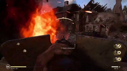 Call of Duty WW2 - Stronghold - Campaign Mission Walkthrough #3 [4K]