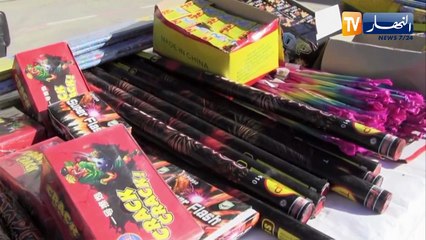 بسكرة: الأمن يحجز 40180 وحدة من المفرقعات ويوقف 4 أشخاص