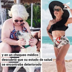Esta mujer de 73 años demuestra que nunca es tarde para lograr una figura atlética y definida