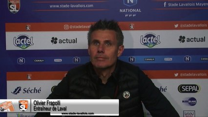 (J13) Laval 2 - 0 GFC Ajaccio, réaction d' Olivier Frapolli