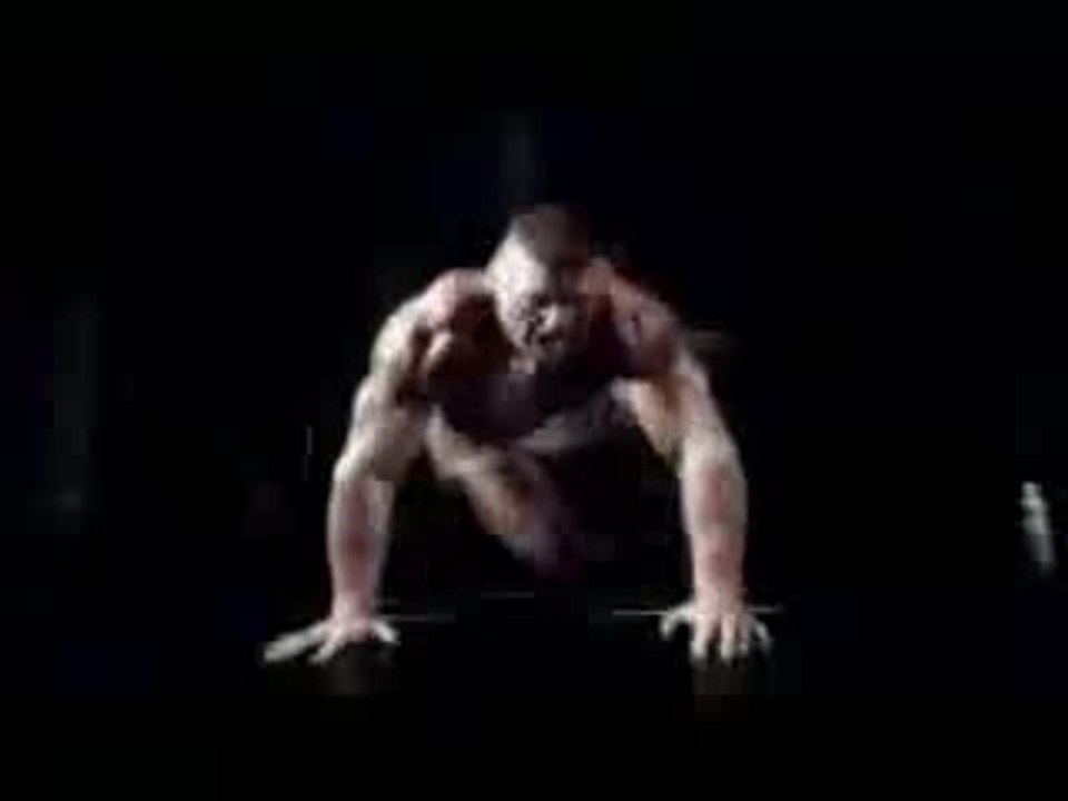 Brock Lesnar training