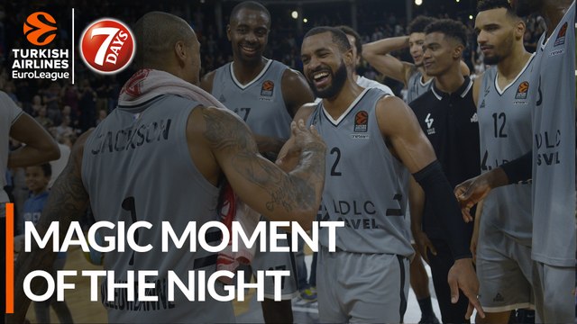 7DAYS Magic Moment of the Night: Jordan Taylor, LDLC ASVEL