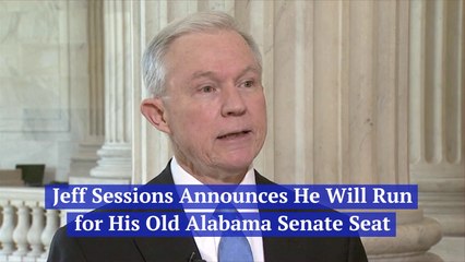 Jeff Sessions Wants The Alabama Senate Seat