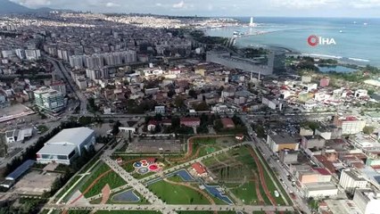 'Samsun Millet Bahçesi'nde son rötuşlar