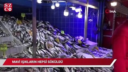 Balıkçıların mavi ışık hilesini zabıta yakaladı