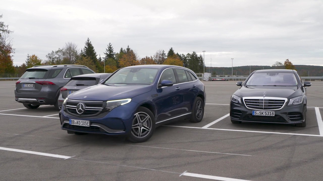 Prüf- und Testgelände Immendingen - Aktiver Park-Assistent PARKTRONIC