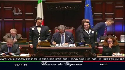 Conte dalla Camera dei Deputati (05.11.19)