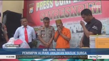 Aliran Sesat di Gowa Jual Tiket Surga Rp10 Ribu