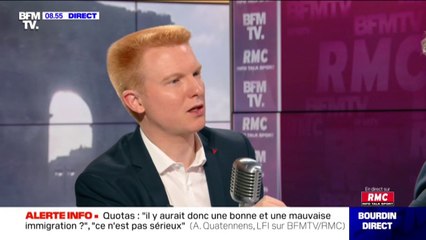 Chute du Mur de Berlin: pour Adrien Quatennens, "on a, d'un point de vue économique, en quelque sorte annexé l'Allemagne de l'Est"