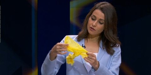 Inés Arrimadas plancha en directo al director de la sectaria TV3: "Le vamos a quitar y dejar sin sueldazo, en cuanto gobernemos"