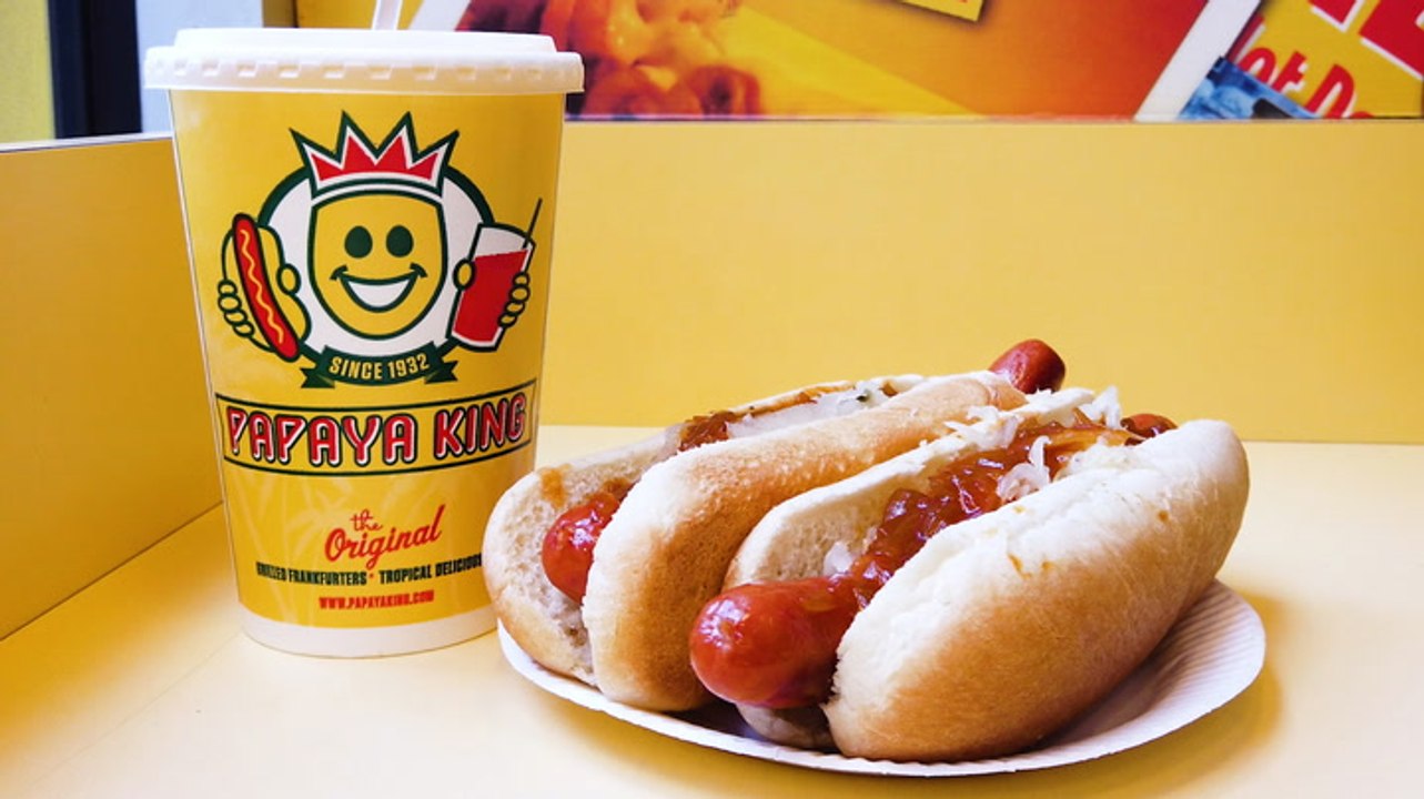Casual eateries serving hot dogs and 'tropical juices' are all over New York, but Papaya King is the original, still serving the combo today