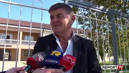 Report TV - Hyrja e shkollës së Zejmenit, ngjitur me rrugën Milot-Lezhë! Nxënësve u rrezikohet jeta