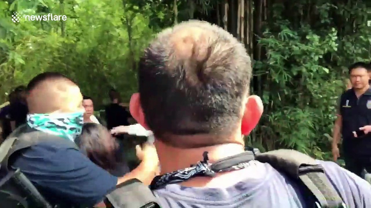 American fugitive caught 30km from Cambodia border after escaping from Thai court