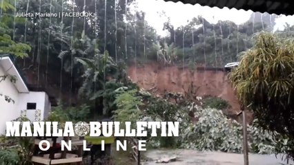 Landslide occurred at Tumog Elementary School in Apayao as 'Quiel' brings heavy rain