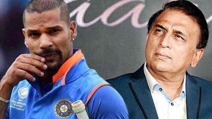 Gavaskar warns dhawan's slow innings | ஷிகர் தவானுக்கு கவாஸ்கர் எச்சரிக்கை