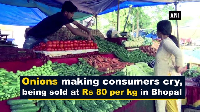 Onions making consumers cry, being sold at Rs 80 per kg in Bhopal