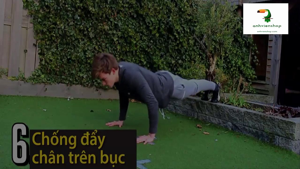10 biến thể hít đất thử thách phái mạnh