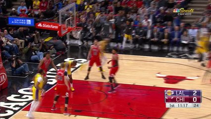 NBA: LA Lakers 118-112 Chicago Bulls