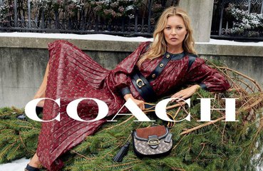 Kate Moss is starring in a festive campaign!