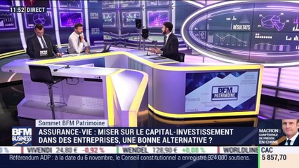 Sommet BFM Patrimoine: Assurance-vie, miser sur le capital-investissement dans des entreprises est-il une bonne alternative ? - 06/11